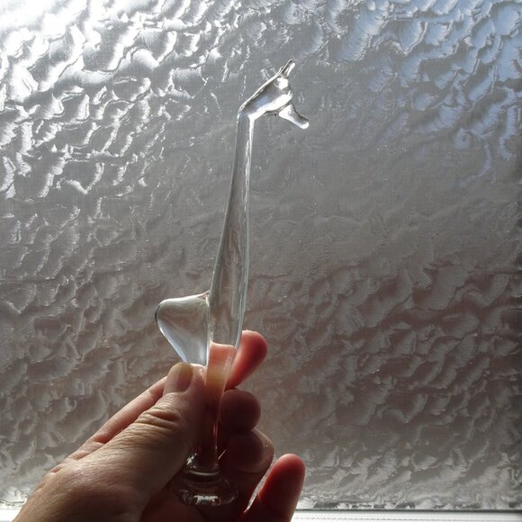 Vintage Glass Giraffe - Picture 2 of 5